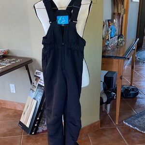 Pulse Black Kids Snow Bibs